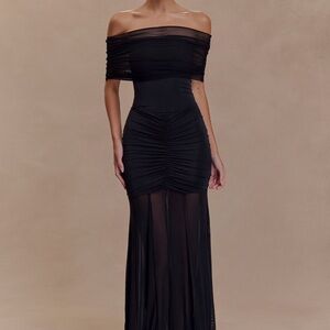 Meshki Black Maxi Dress